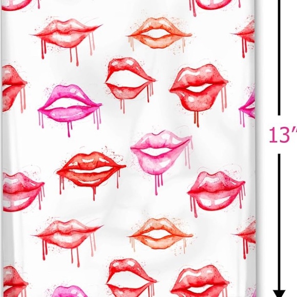 Lip Print Packaging Bag 10X13 (15) - Picture 3 of 3